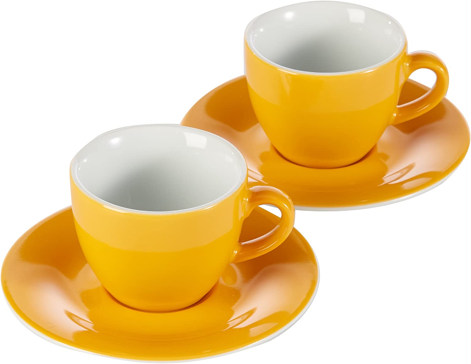 Kahla Pronto 57D167A72767C Espresso Cups Set of 4 Orange / Yellow