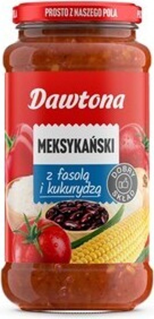 Mexican sauce with corn and beans 520g Dawtona