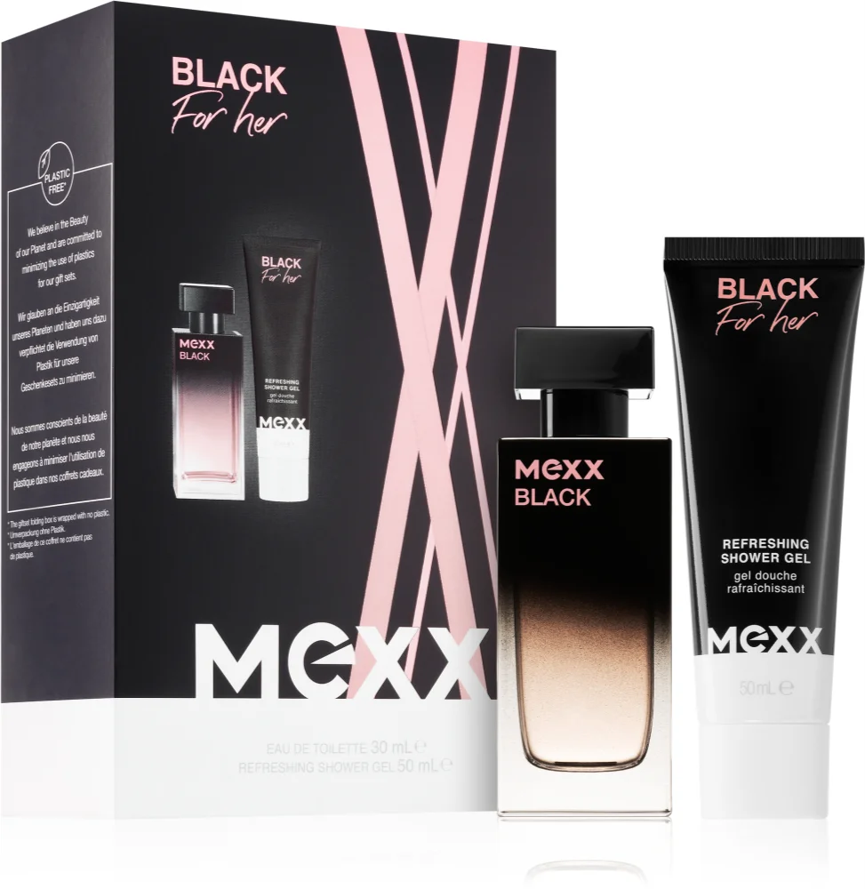 Mexx Black gift set for women