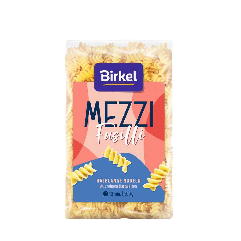 Mezzi pasta, fusilli