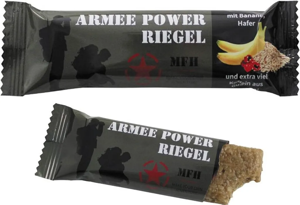 MFH Armee Power Riegel,60 g, 7% Mwst.