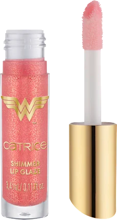 Lip gloss Wonder Woman Shimmer Glaze 020 Brave And Powerful, 3.4 ml