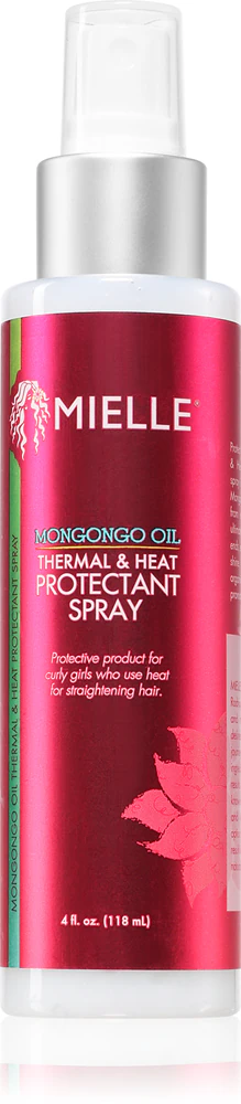 Mielle Mongongo Oil heat protection spray for heat styling