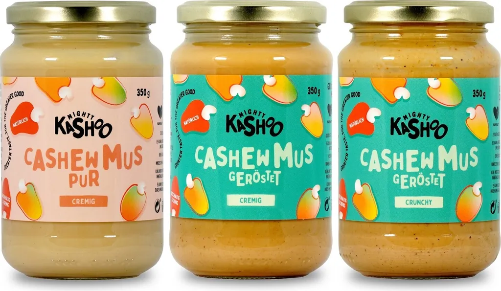 Mighty Kashoo Cashew Mus, Bundle Klassiker 3 x 350g