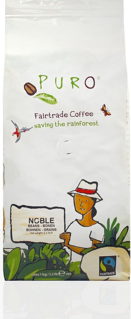 Miko Puro Noble Fairtrade Coffee Crema 9 x 1kg coffee beans