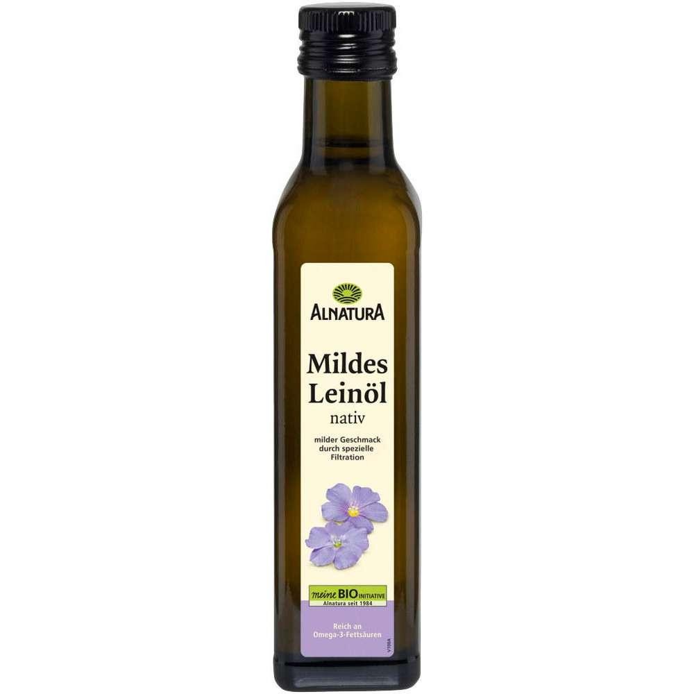 Mild virgin linseed oil