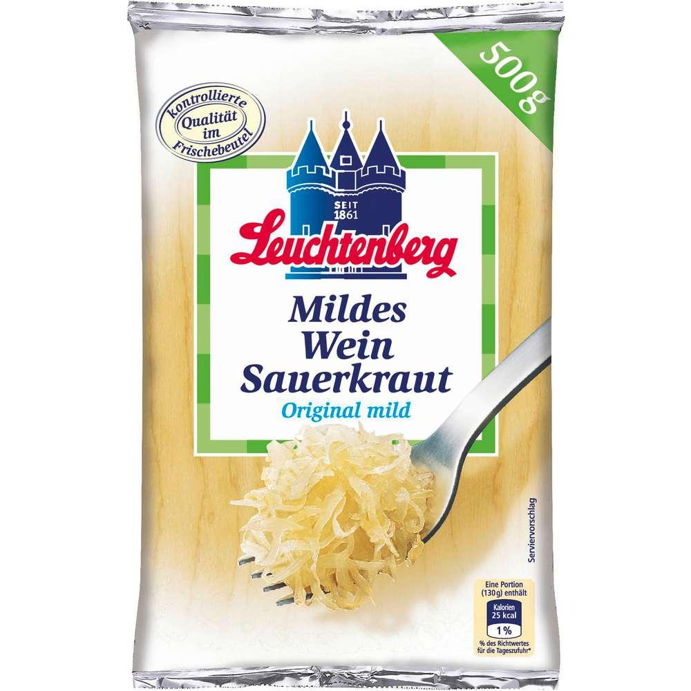 Mild wine sauerkraut