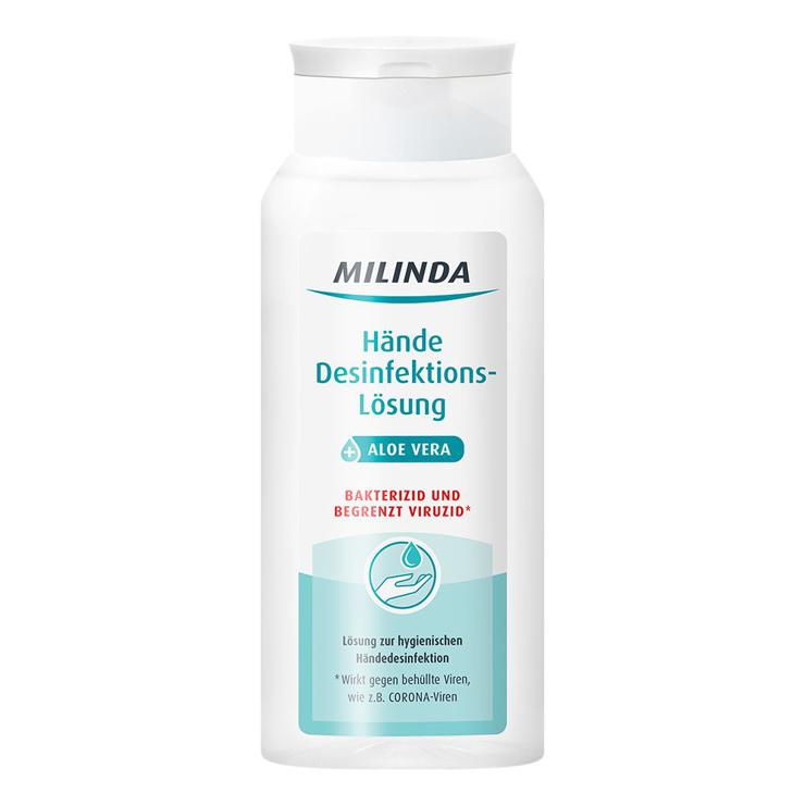 MILINDA hand disinfectant solution + aloe vera