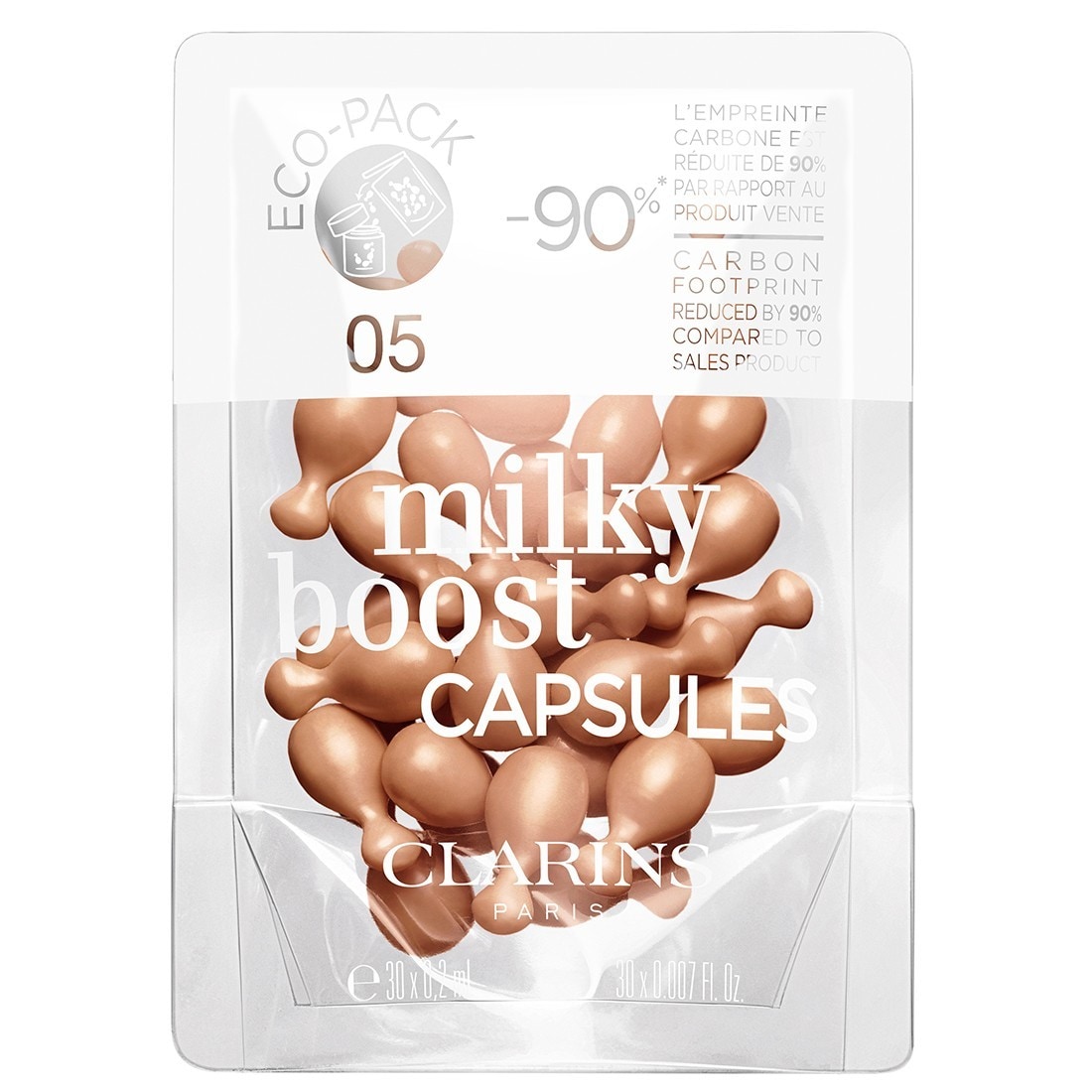 Clarins Milky Boost Capsules Refill, 05