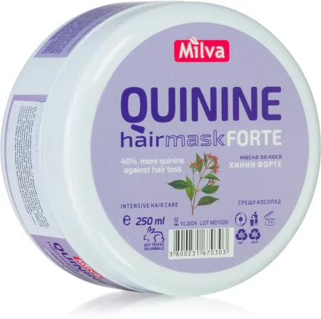 Milva Quinine Forte Strengthening treatment for weak hair prone to hair loss