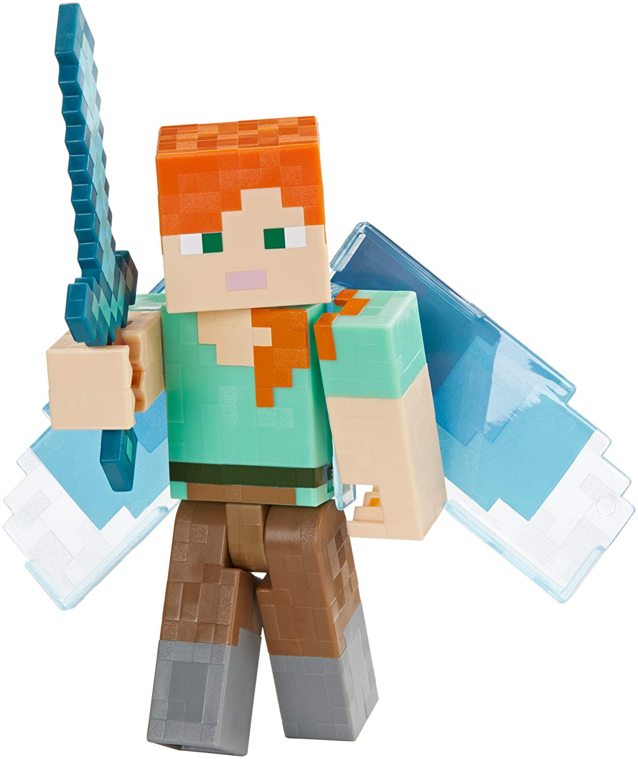 Mattel Minecraft Fjd17 Alex With Elytra Figure