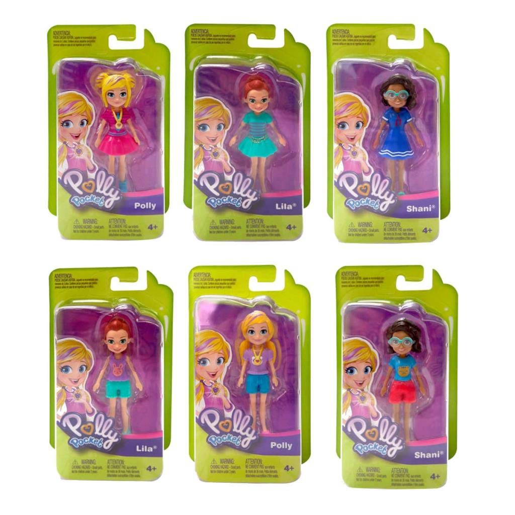 Mini Doll Mattel Polly Pocket Doll – Assorted (Pack Of 1) – Gcd63