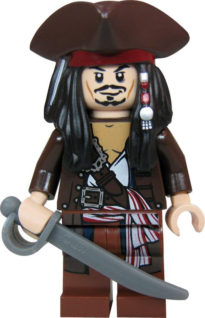 Lego Mini Figure Jack Sparrow