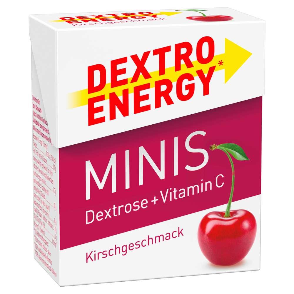 Mini glucose tablets, cherry