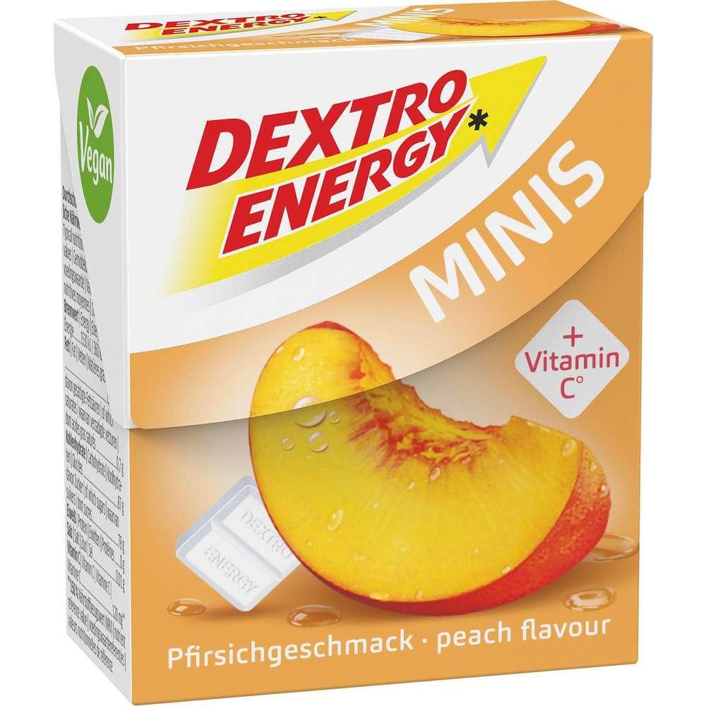 Mini glucose tablets, peach