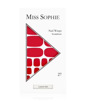 Miss Sophie Lipstick Red Pedicure
