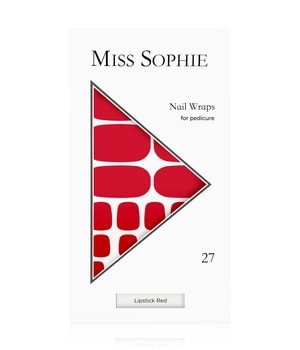 Miss Sophie Lipstick Red Pedicure