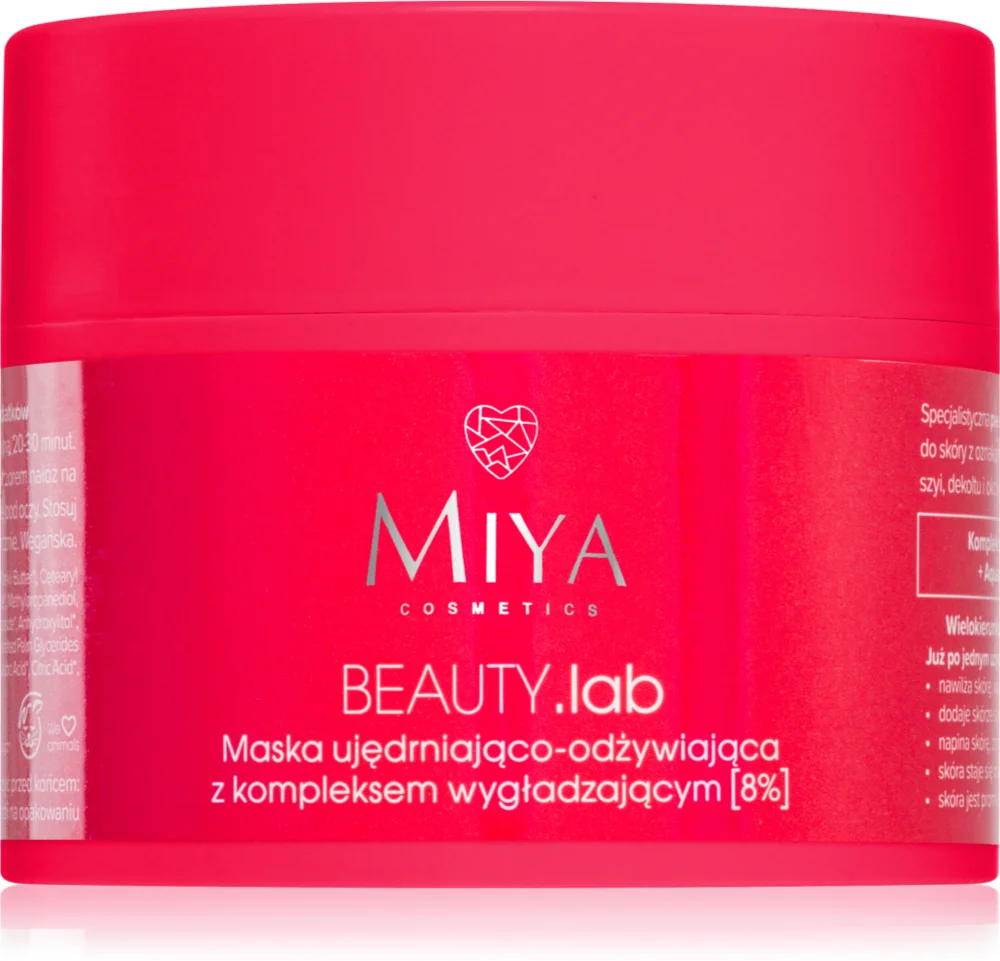 MIYA Cosmetics BEAUTY.lab Nourishing and firming mask