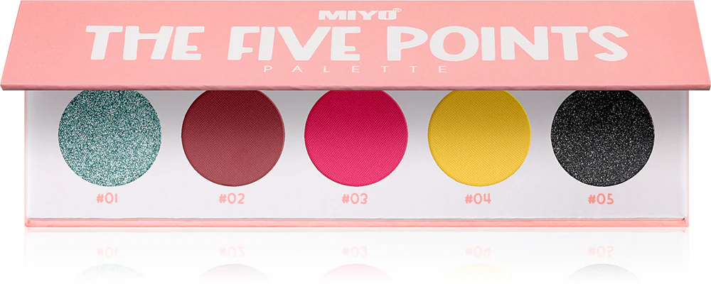 Miyo Eyeshadow The five points eyeshadow palette