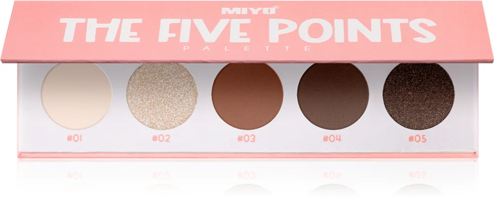 Miyo Eyeshadow The five points eyeshadow palette