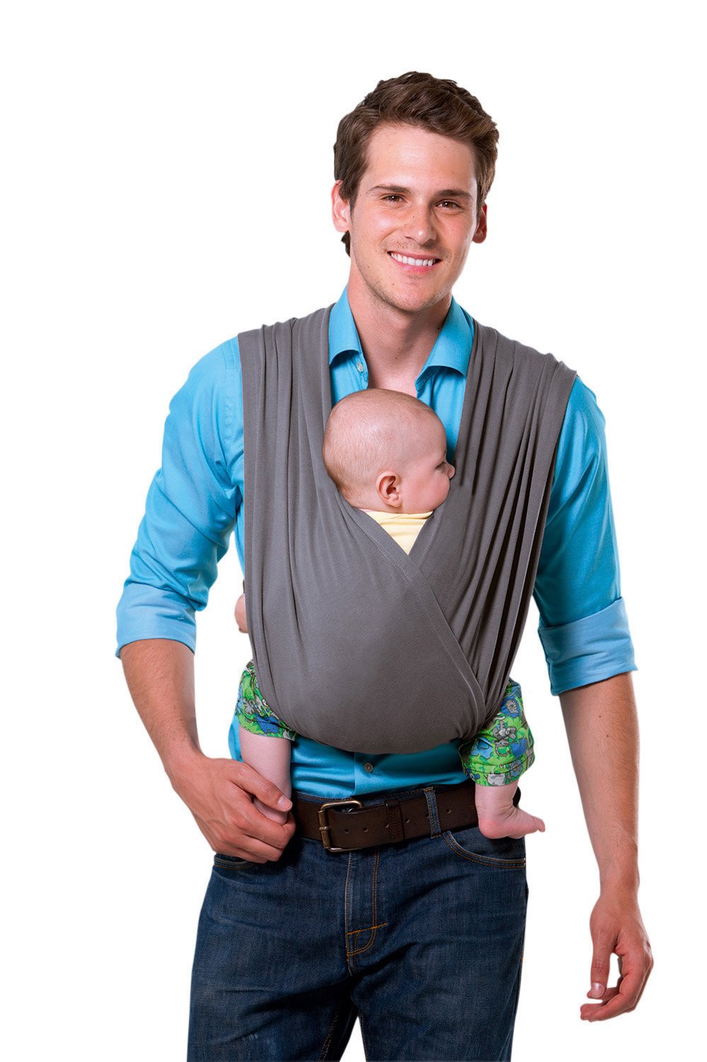 AMAZONAS CarryBaby Stone Baby Carrier 2 Loops Stress-Free without Knots 4 Months - 3 Years up to 15 kg
