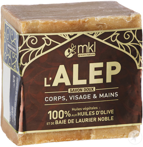 MKL Green Nature Aleppo Mild Solid Soap Body Face Hands 200g