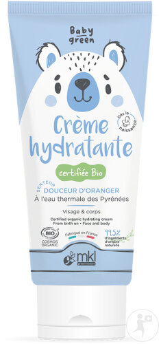 MKL Green Nature Baby Green Organic Moisturizer Face And Body Tube 100ml