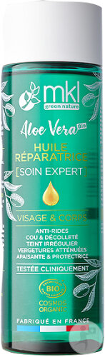 MKL Green Nature Repairing Oil Aloe Vera Organic 200ml