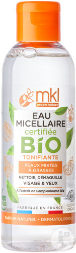 MKL Green Nature Vitamin-Rich Micellar Water Combination to Oily Skin Organic Bottle 100ml