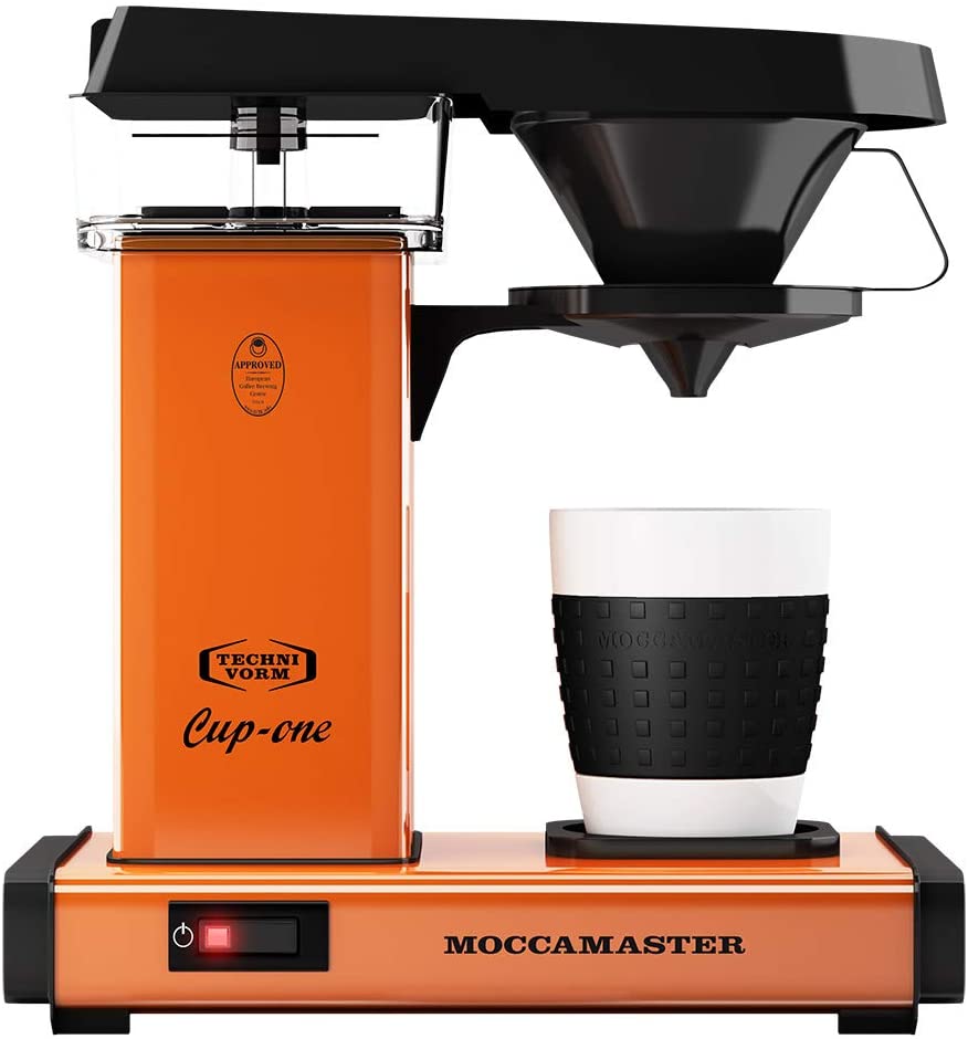 Moccamaster Large One Coffee Maker Orange