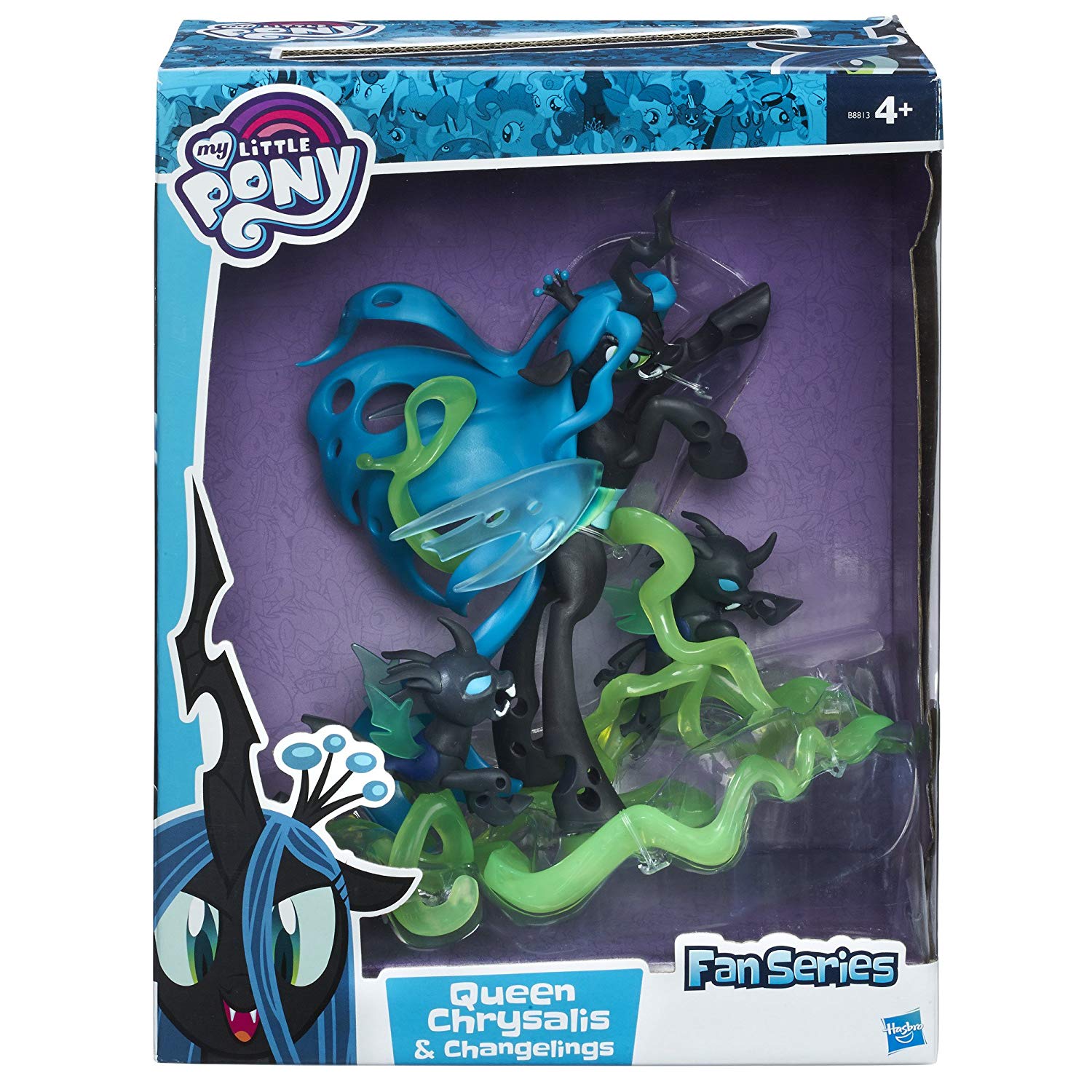 Mlp Friendship Magic Queen Chyraslis And Changelings A