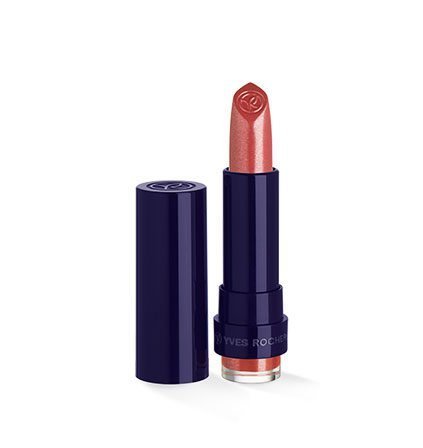 Yves Rocher Couleurs Nature Rouge Vertige Lipstick Pearl 70 Framboise Doux, Lip Care Shiny & Shimmering, Nude 1 x Pen 3.7 g, doux ‎pearl