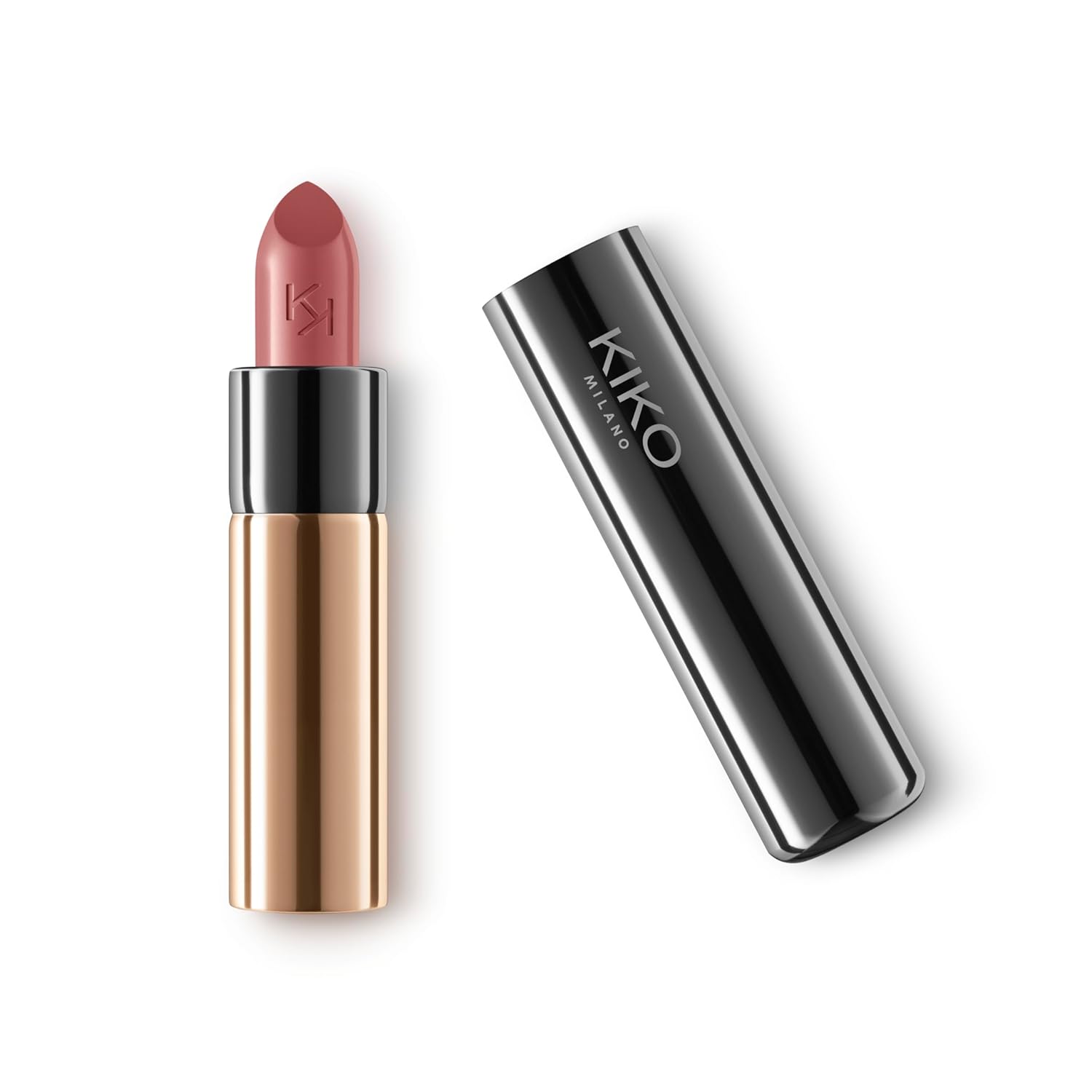KIKO Milano Gossamer Emotion Creamy Lipstick 107, Cream Lipstick with Full Color