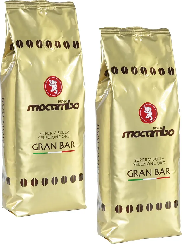 Mocambo Espresso Gran Bar 2x 1000g beans