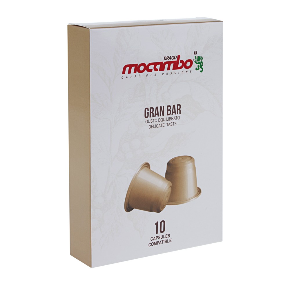 Mocambo Gran Bar Capsules 10 Pieces