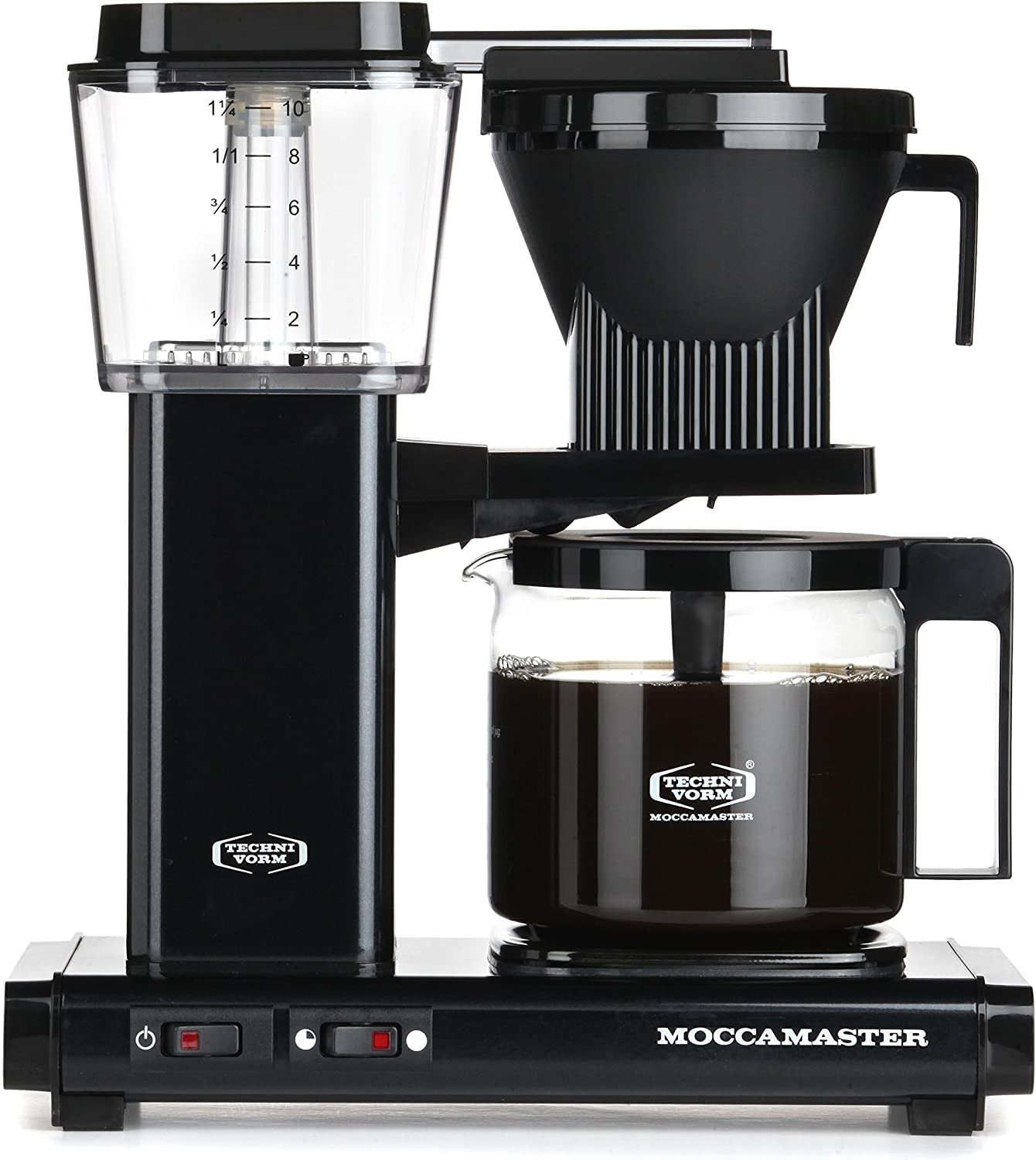 Moccamaster Filter Coffee Machine KBG 741 AO, 1.25 Litres, 1520 W, Black