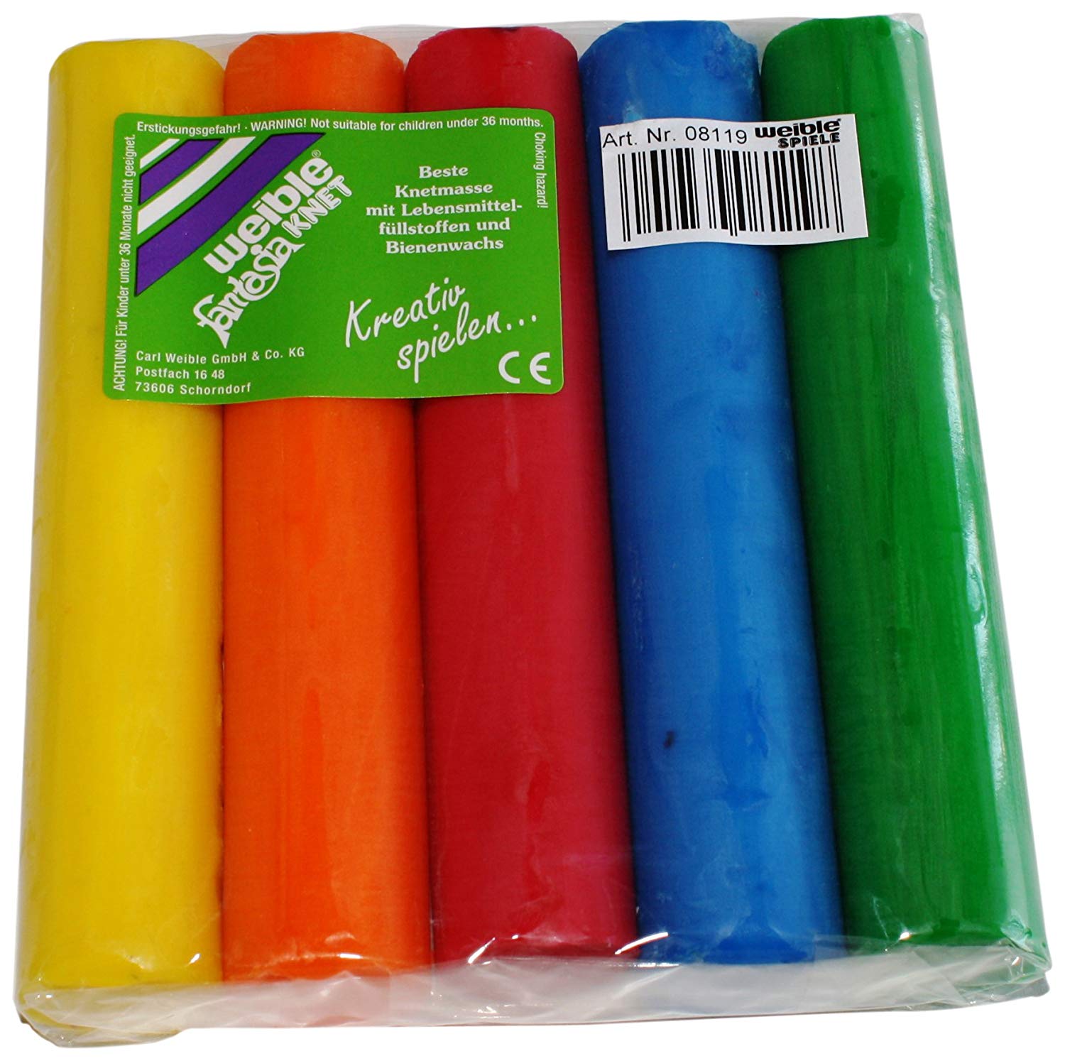 Modeling Clay 500G 5 Rolls Assorted Colors 120