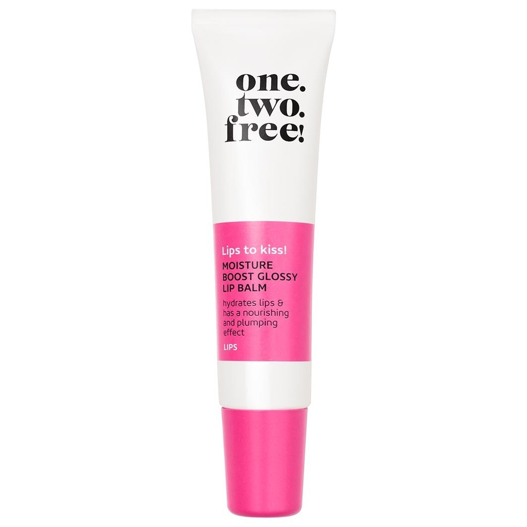 one.two.free! Moisture Boost Glossy Lip Balm, 02 Naked Nude