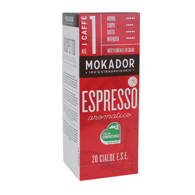 Mokador Espresso Aromatico Pads 20 Pieces