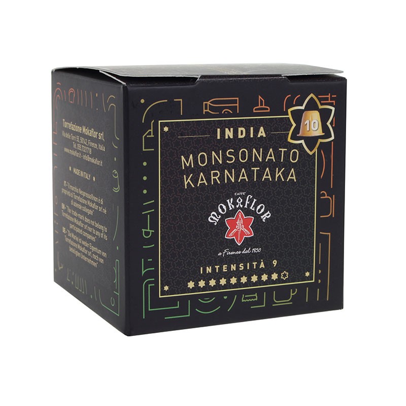 Mokaflor India 10 Nespresso Capsules