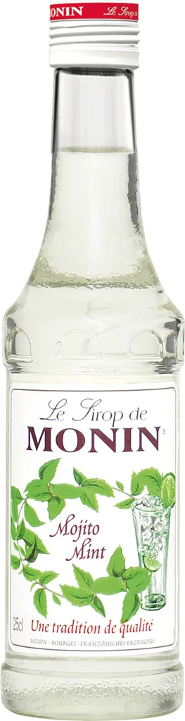 Monin Mojito Mint Sirup in der Geschmackssorte grüne Minze 250ml