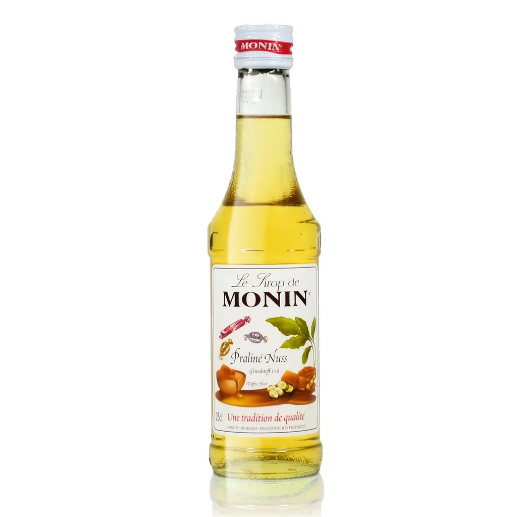 Monin Praline Nuss Sirup, 250 ml Flasche
