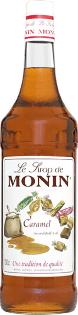 Monin Sirup Caramel 1L - Cocktails Milchshakes Kaffeesirup (1er Pack)