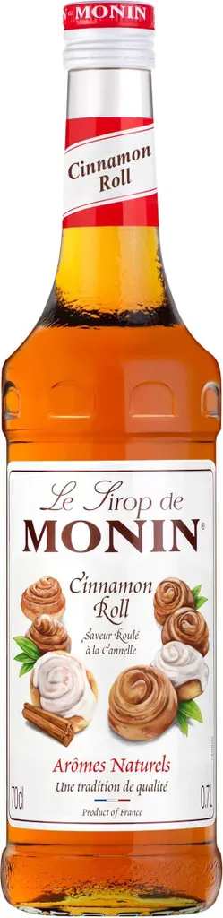 Monin Sirup Cinnamon Roll 700ml - Cocktails Milchshakes (1er Pack)