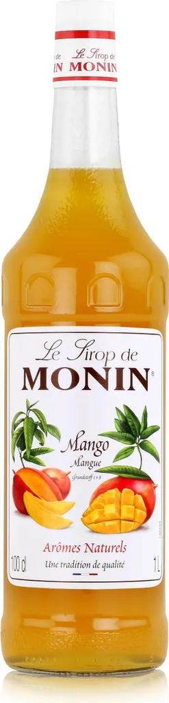 Monin Sirup Mango 1 Liter - Kaffeesirup Cocktailsirup Dessertsirup (1er Pack)