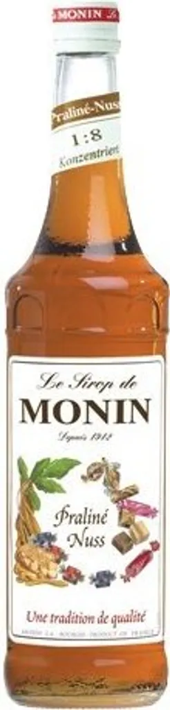 Monin Sirup Praliné Nuss Toffee 700ml - Kaffeesirup Cocktailsirup Dessertsirup
