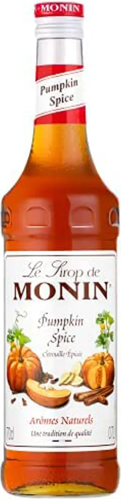 Monin Sirup Pumpkin Spice Sirup mit mit feiner Würze vegan 700ml
