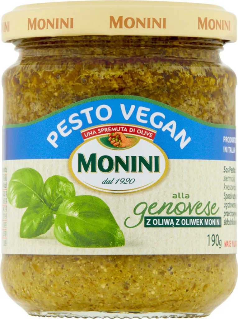 Monini Pesto Sauce with Basil 190 G