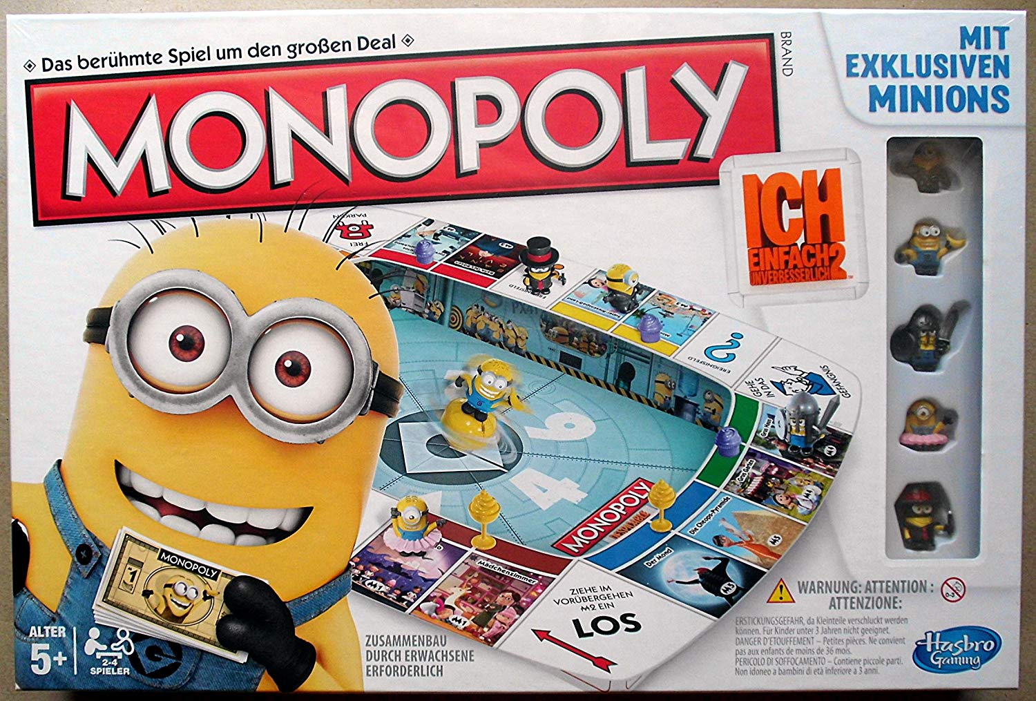 Hasbro Monopoly Despicable Me Board Game Despicable Me English Edition