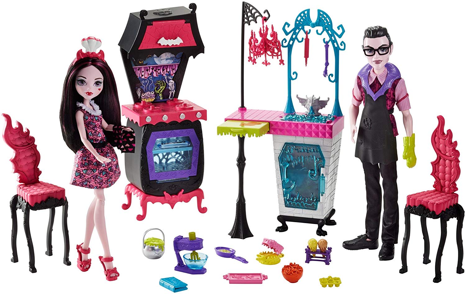 Monster High Family Of Draculaura Vampire Playset Assort A